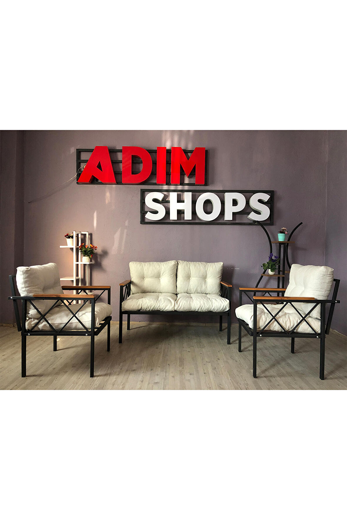 adımshops Balkon-bahçe-kafe,çay Seti,koltuk Takımı,oturma Grubu,ofis Koltuğu MİAMİ YENİ